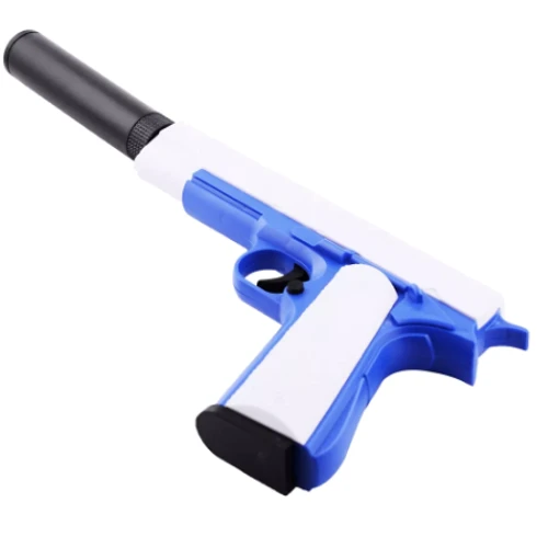 Іграшковий пістолет Leaque Colt M1911 blue