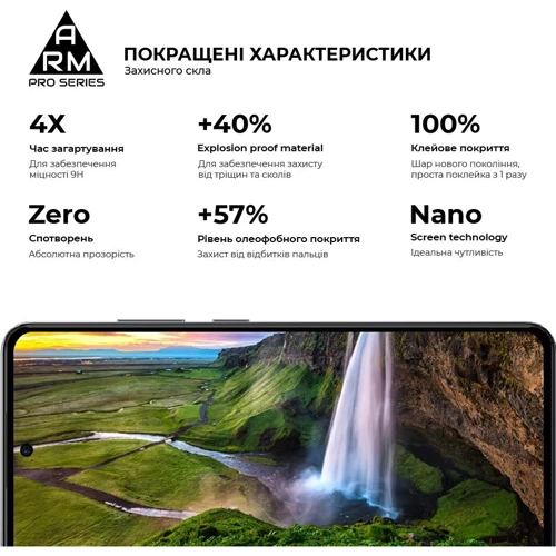 ArmorStandart Tempered Glass Pro Black для OPPO Reno12 F 4G / Reno12 FS 5G (ARM81826) фото 5