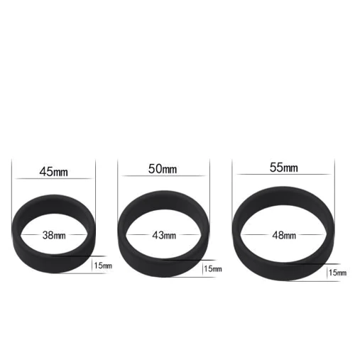 Набор эрекционных колец LoveToy Power Plus Cock Ring Series