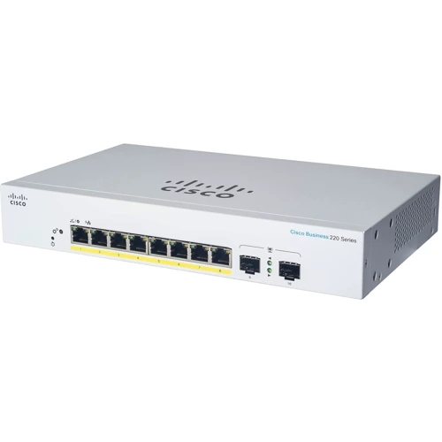 Мережевий комутатор Cisco CBS220-8P-E-2G-EU: Тип Коммутатор Smart