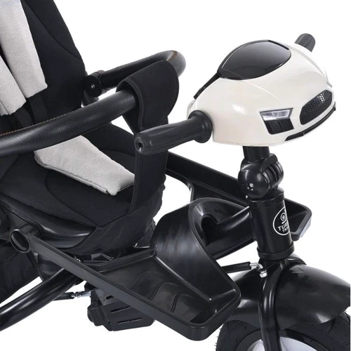 Триколісний велосипед Turbo Trike бежевий (MT 1007-12): Діаметр коліс, дюймів 12