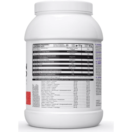 Протеин OstroVit VEGE Protein Blend 700 g / 23 servings / strawberry: Вес, г 700