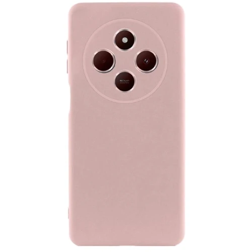 Чохол для телефона TPU Case Getman Liquid Silk Full Camera Pink Sand для Xiaomi Redmi 14C / Poco C75
