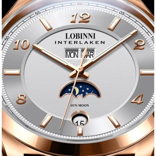 Наручные часы Lobinni Premium 4409: Функции Дата, День недели