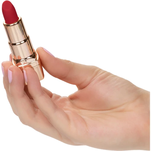 Вибратор в форме помады CalExotics Hide Play Lipstick Recharge, красный
