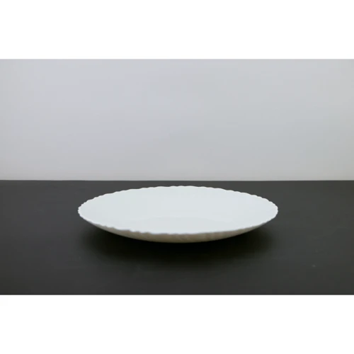 Тарелка обеденная Vittora Blanco Wave 22 см (V-220W)