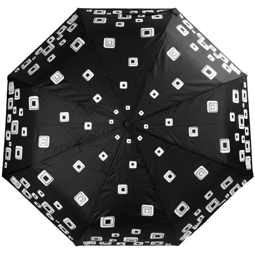 Зонт женский автомат Magic Rain черно-белый (ZMR7219-1911)