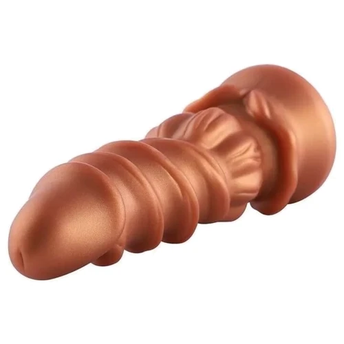 Фаллоимитатор-насадка Hismith Spiral Grain Silicone Dildo Monster Series