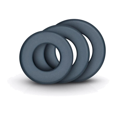 Набор эрекционных колец Boners 3-Piece Hefty Cock Ring Set