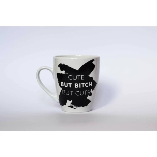 Чашка Carambol-shop Cute but bitch but cute 320 мл (49967)