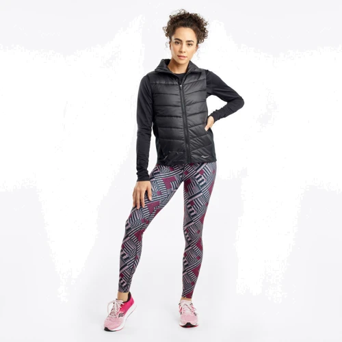 Спортивні тайтси Saucony Hightail Tight SAW800300-MLTP 42 різнокольорові: Склад Спандекс, Полиэстер