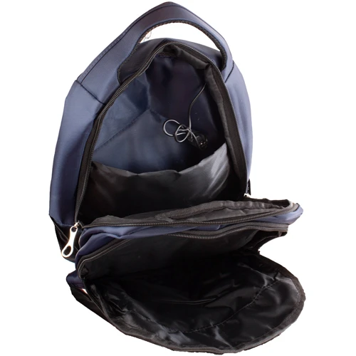 Мужской рюкзак Valiria Fashion синий (3DETAB3-6): Тип ручки Плечевой ремень, Короткая ручка