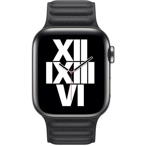 Аксессуар для Watch Apple Leather Link Black Size M/L (MY9C2) for Apple Watch 38/40mm: Производитель Apple