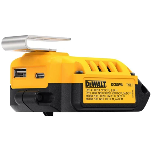 USB адаптер DeWalt DCB094K к аккумуляторам для инструментов