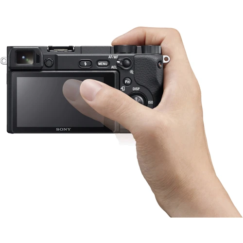 Sony Alpha A6400 kit (18-105mm) Black: Размеры 120x67x60 мм