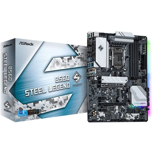 ASRock B560 Steel Legend ATX 4xDDR4 4800, 2xM2, HDMI,DisplayPort