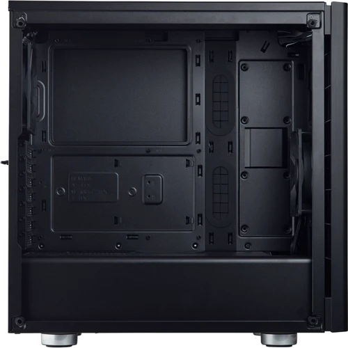 Корпус Corsair Carbide 275R Tempered Glass Black (CC-9011132-WW): Матеріал передній панелі пластик
