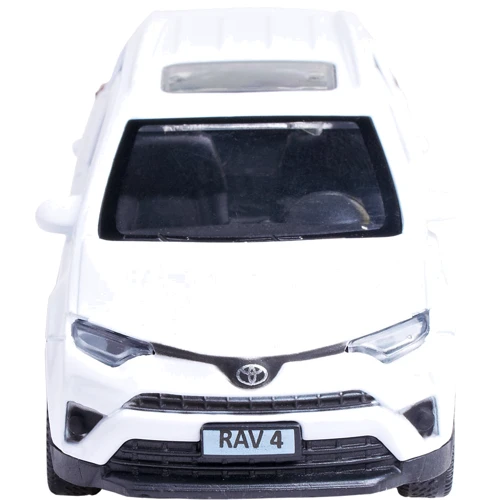 Автомодель - TOYOTA RAV4 (белый, 1:32)