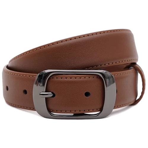 Жіночий ремінь Borsa Leather коричневий (CV1ZK-158br-brown)