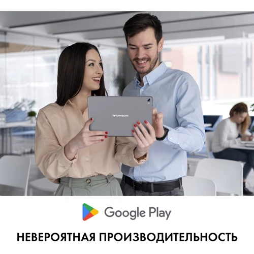 Планшет Thomson Teox 10'' 8/128GB LTE Metal Silver: Операционная система Android 13