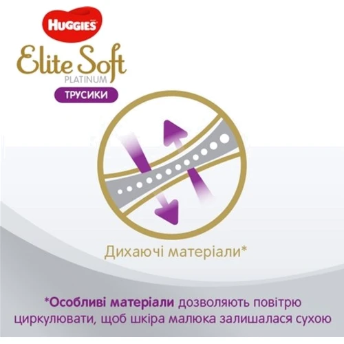 Подгузники Huggies Pants Elite Soft Platinum 4 Mega 44 шт фото 7