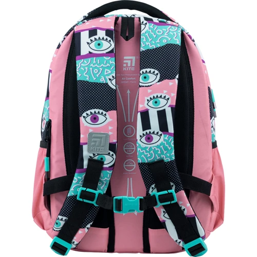 Шкільний рюкзак для підлітка Kite Education K22-855M-4: Спинка Ортопедическая (анатомическая)