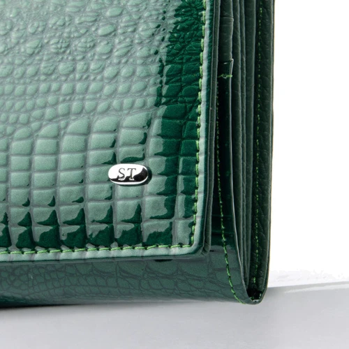Жіночий гаманець Sergio Torretti зелений (31335 dark-green): Стать жіночий