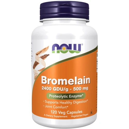 

Now Foods Bromelain 500mg - 120 Veg Capsules