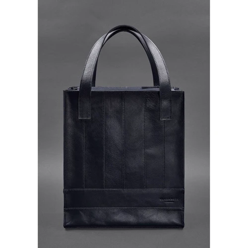 Женская сумка шоппер BlankNote Бэтси синяя (BN-BAG-10-1-navy-blue)
