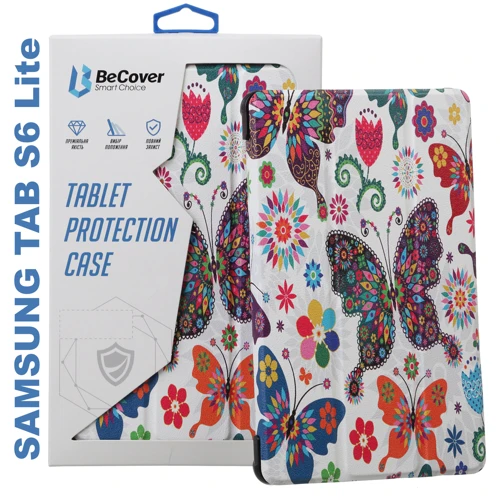 Аксессуар для планшетных ПК BeCover Smart Case Butterfly for Samsung Galaxy Tab S6 Lite P610/P615/Tab S6 Lite 2022 P613/P619 (705194) фото 6
