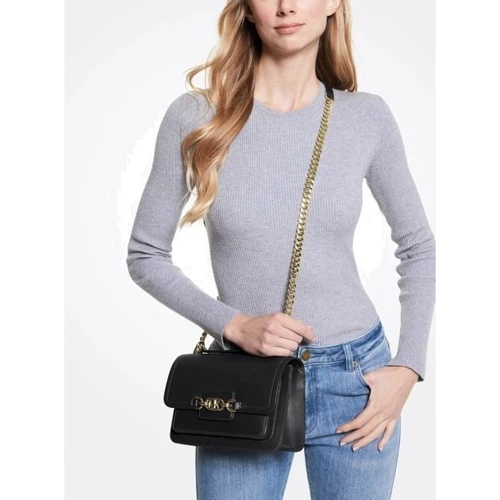Женская сумка кросс боди Michael Kors LG SHLDR черная (30S2G7HL3L001): Пол Женский