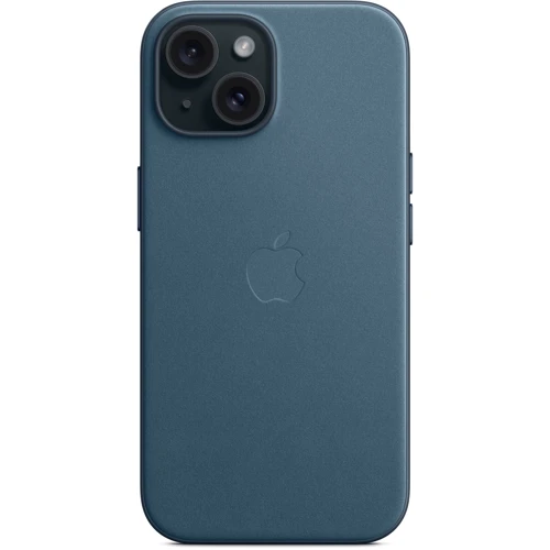 Чохол для iPhone Apple iPhone 15 FineWoven Case with MagSafe - Pacific Blue (MT3G3ZM/A) фото 6