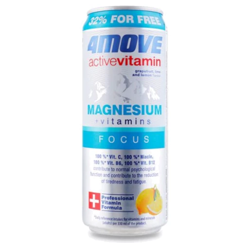 Изотоник 4 MOVE Vitamin Active Magnesium 330 ml