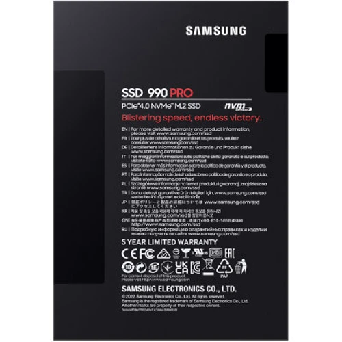 Samsung 990 PRO 1 TB (MZ-V9P1T0BW) UA фото 5