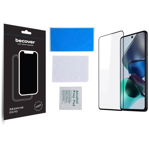 Аксессуар для смартфона BeCover Tempered Glass Black for Vivo Y36/Y36 5G (709769)