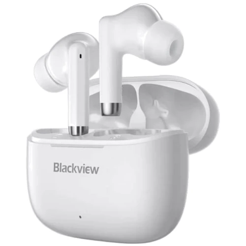 Наушники Blackview AirBuds 4 White: Тип крепления без креплений