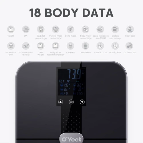 Весы напольные Oyeet BS-OY02 DARK GREY