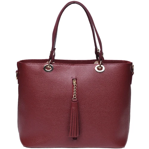 Женская сумка тоут Ricco Grande бордовая (1L953-burgundy)