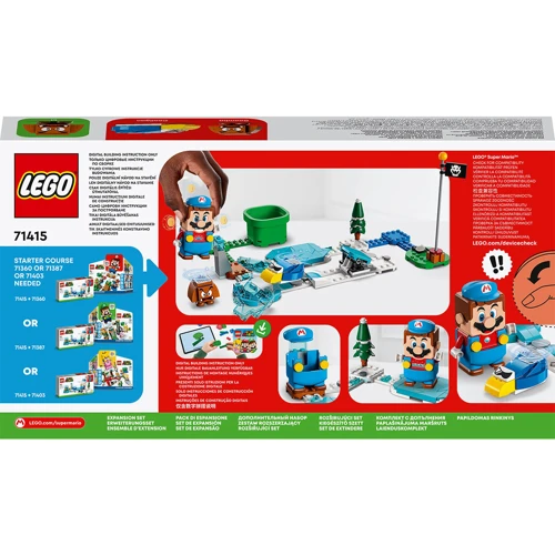 LEGO Super Mario Костюм Ледяного Марио и Морозный мир (71415): Серия Super Mario