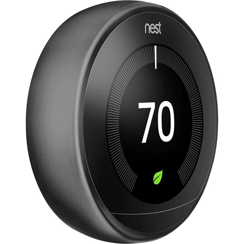 Nest Learning Thermostat 3nd Generation Black (T3016US) фото 2
