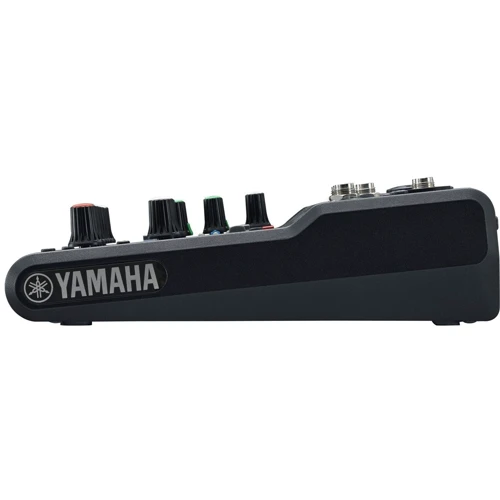 Микшерный пульт YAMAHA MG06x: Цифровые входы 2 x XLR stereo out, 1 x 1/4" TRS Jack phones, 2 x 1/4" TS stereo out