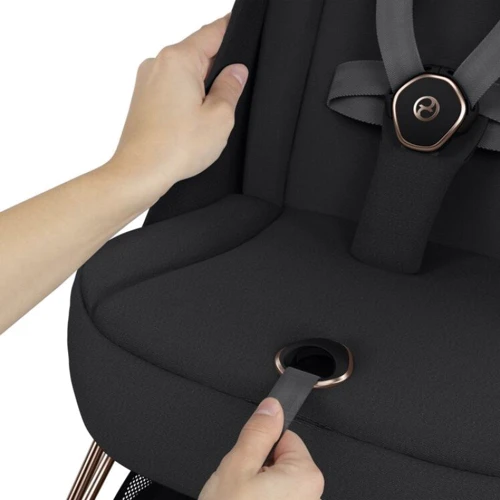 Прогулочная коляска Cybex Coya Urban Mobility Black с бампером и дождевиком (524000691) фото 8