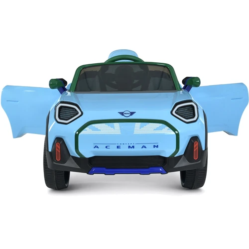 Дитячий електромобіль Bambi Mini Cooper блакитний (JE1688EBLR-4(24V))