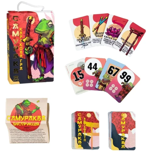 Настольная игра Strateg Самураква расширенная версия укр. (30239): Производитель Strateg