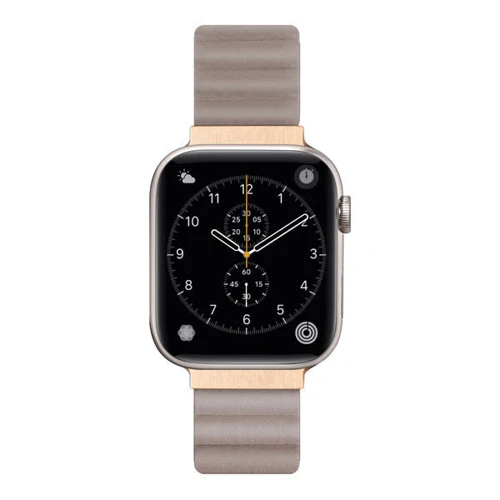 LAUT NOVI LUXE Beige (L_AWL_NL_BE) for Apple Watch 42/44/45/49mm фото 4