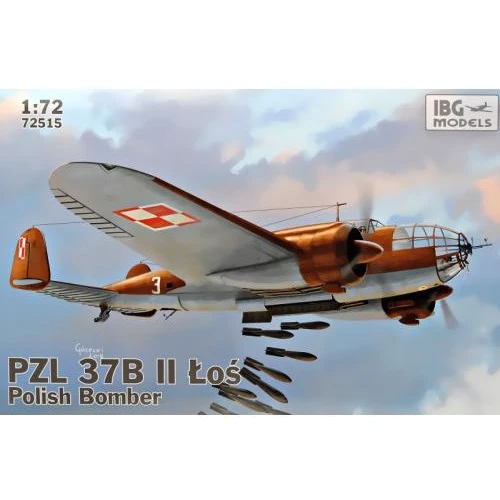 Польський середній бомбардувальник IBG Models PZL.37B II Los IBG72515