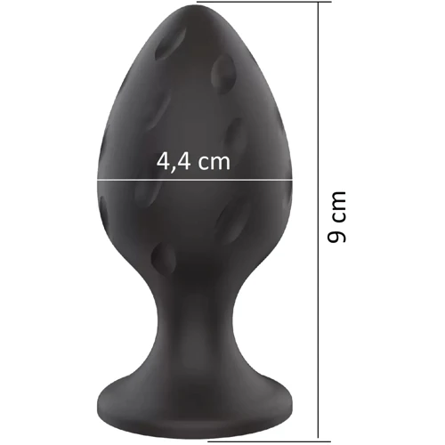 Анальная силиконовая пробка Boss Series - Silicone Anal Plug L (BS7800021)