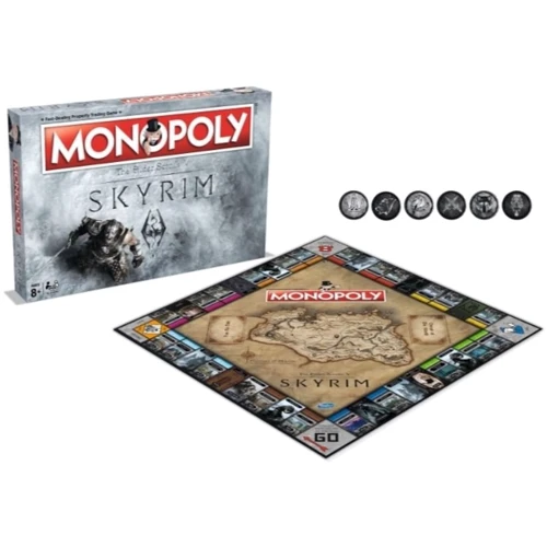 Настольная игра Monopoly - Skyrim