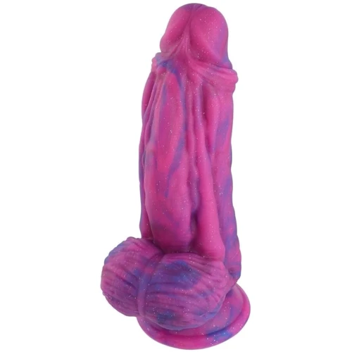 Фаллоимитатор для секс-машин Hismith 9.45" Silicone Fantasy Series Dildo, система крепления KlicLok, диаметр 6.8 см, длина 24 см