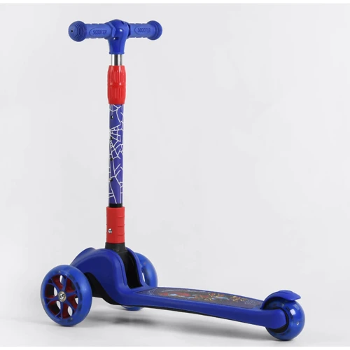 Самокат Best Scooter синий (47359): Количество колес 3